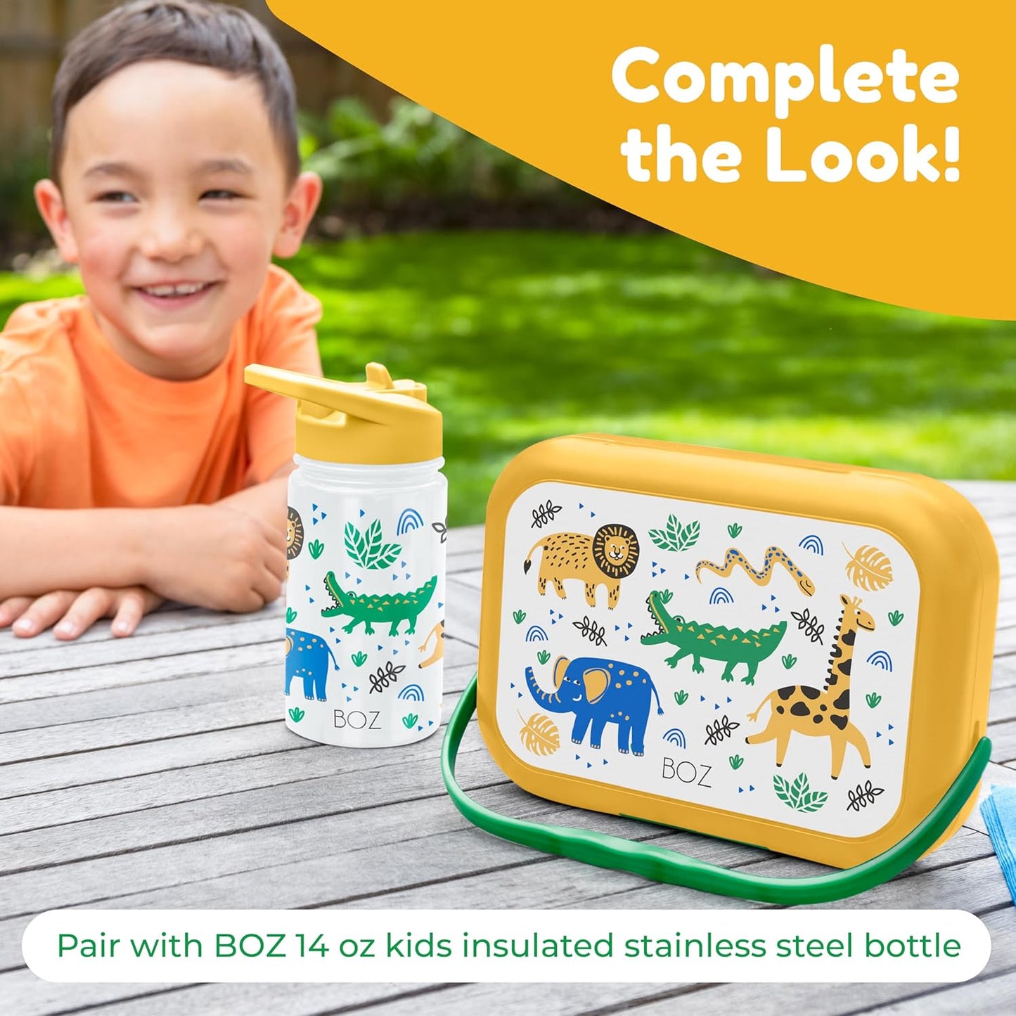BOZ Kids Bento Lunch Box – Safari