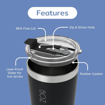 BOZ Stainless Steel Insulated Tumbler 22 oz - Light Green
