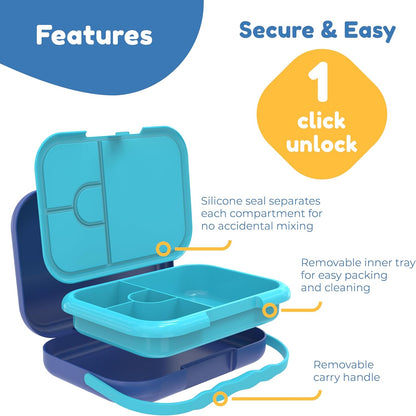 BOZ Kids Bento Lunch Box – Construction