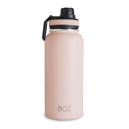 BOZ 32 oz pink stainless steel water bottle