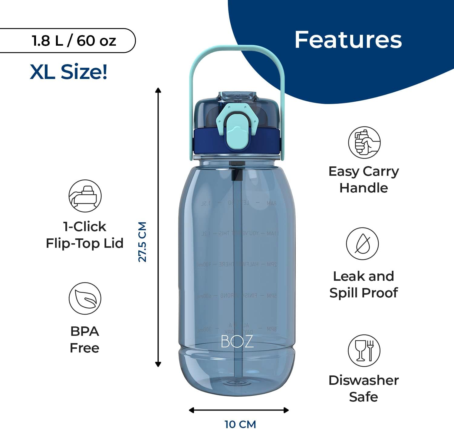 BPA free water bottle